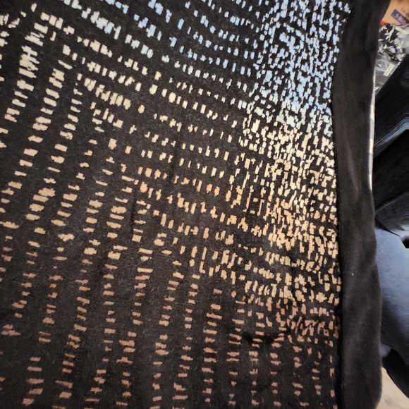 Nic and Zoe geometrical print ling line sweater top xl ombre multi color - Picture 8 of 12